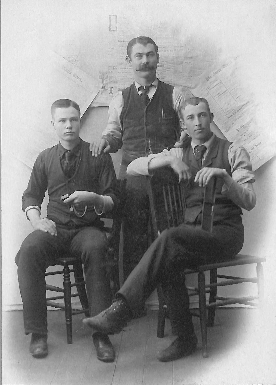 Frank Winters, Lot Harrimen, and Fred Lewis